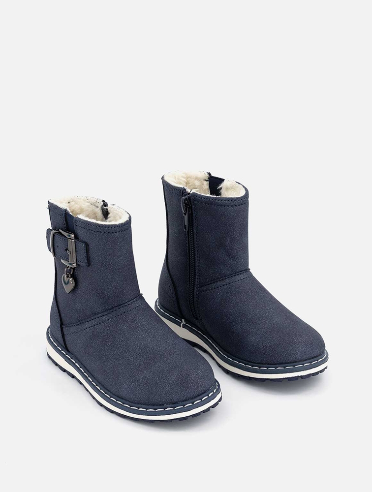 MyRunway Shop Woolworths Navy Shimmer Younger Girl Boots for